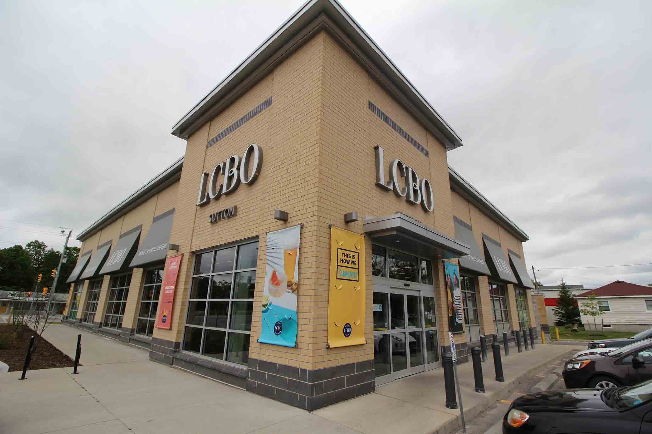 Local LCBO store shelves are looking bare.