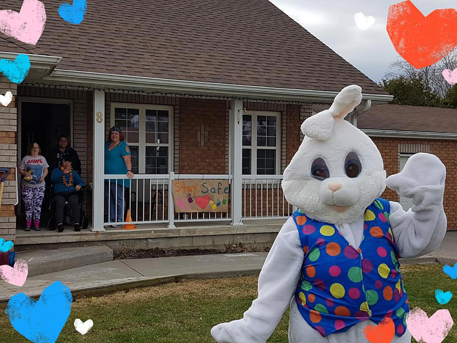 Local business brings Easter joy to children in isolation