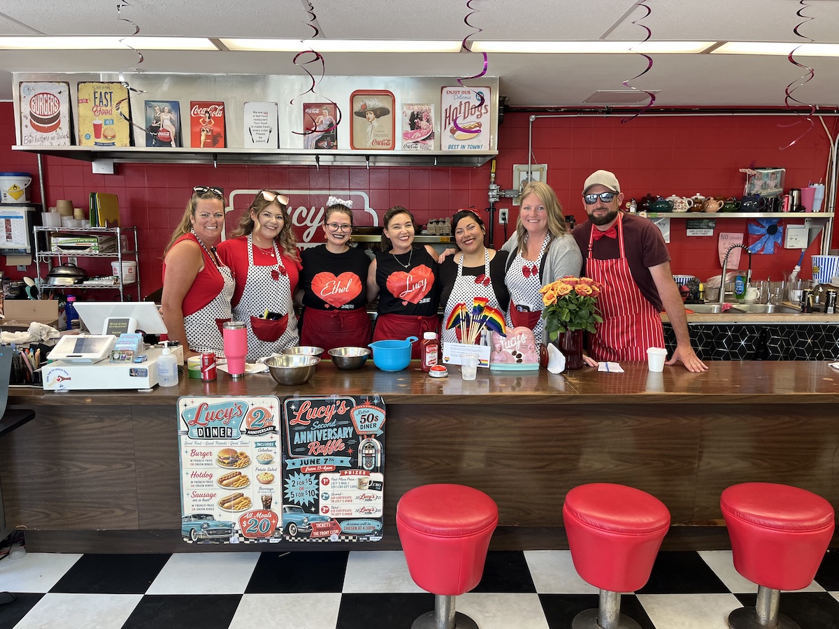 Lucy’s Diner is two years old and celebrates with music, food and fun
